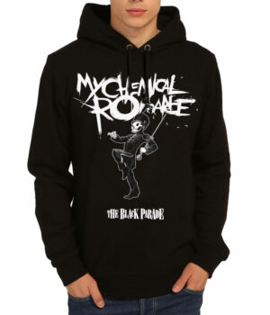 My Chemical Romance Siyah Kapşonlu Erkek Sweatshirt